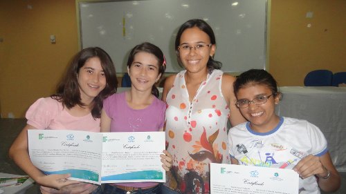 entrega de certificado PIBID2